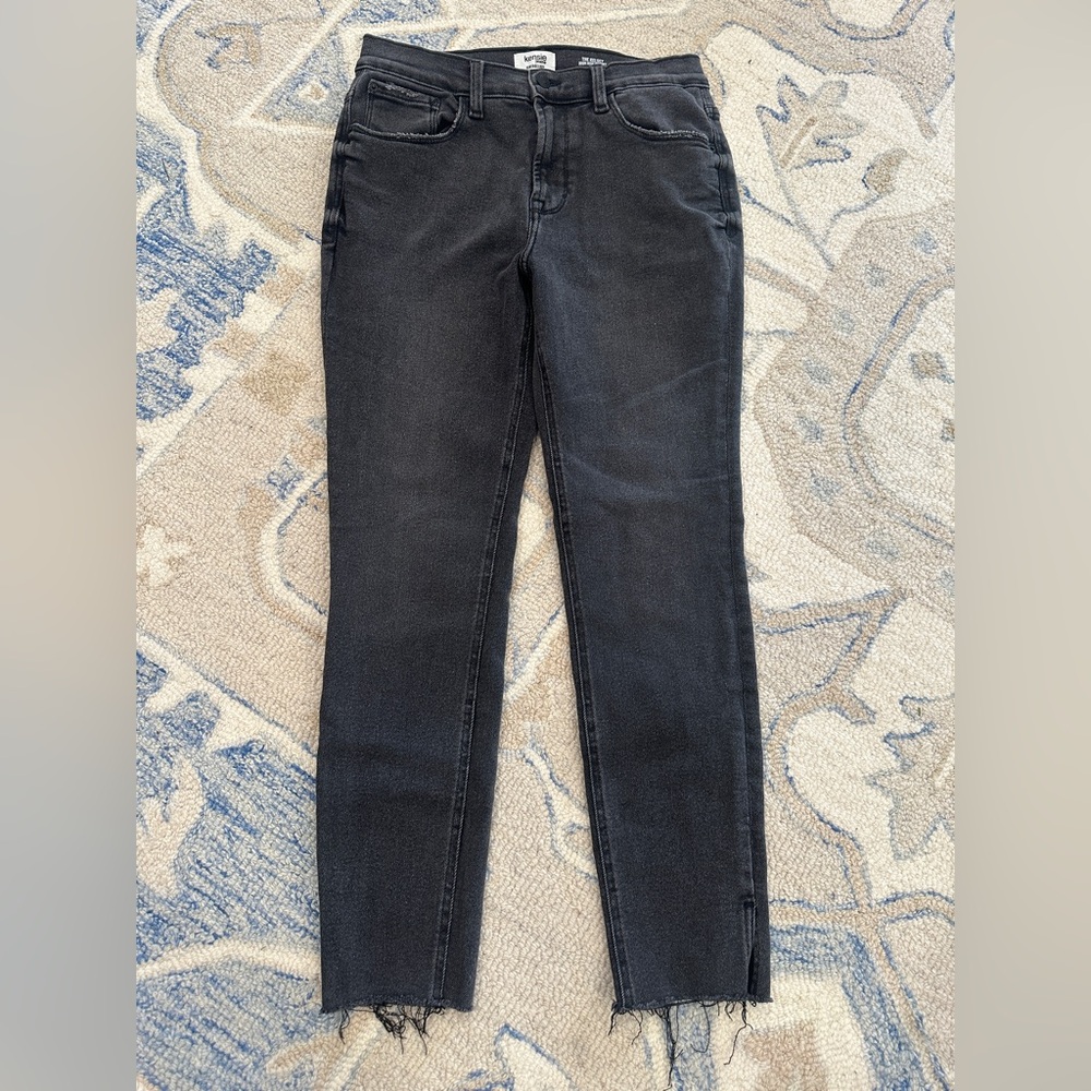 Kensie Dark Gray Women's Skinny Jeans